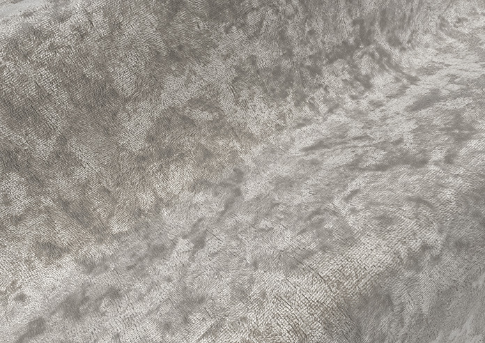 Cyrus Crushed Velvet, Bright Silver - Made to Measure Curtains - Image 4